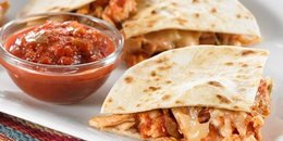 Chicken Salsa Quesadillas