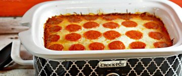 Keto Crock Pot Crustless Pizza