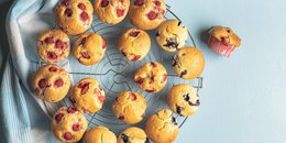 Berry Oatmeal Muffins