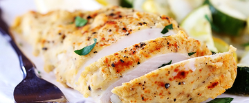 Hummus Crusted Chicken