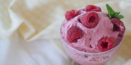 Berry Cottage Cheese "Ice Cream"