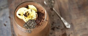 Prebiotic Chocolate Banana Dessert Smoothie