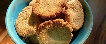 Almond and Coconut Cookies