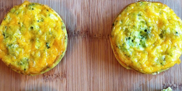 Cheddar Broccoli Egg Muffins