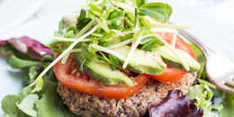 Black Bean Quinoa Burger