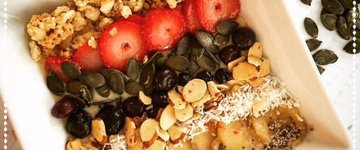 Banana & Mango Smoothie Bowl