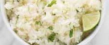 Low Fodmap Cilantro Lime Rice
