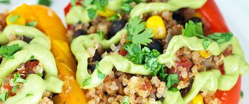 Mexican Stuffed Peppers (Slow Cooker)