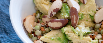 Mixed Sprout & Avocado Salad