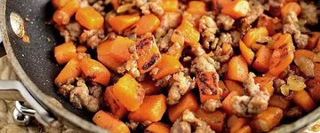 Sweet Potato & Turkey Breakfast Hash