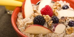 Bulgur with Maple and Pear Breakfast Bowl