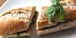 Peanut Butter & Basil Sandwich
