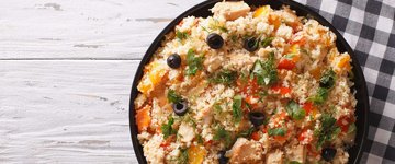 Chicken and Couscous Skillet Dinner