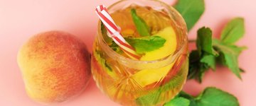 Chamomile Peach Ice Tea