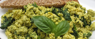Veggie Pesto Scramble