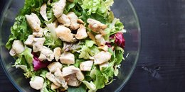 Crunchy Maple Mustard Chicken Salad