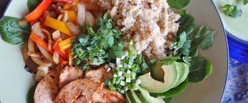 Chicken Fajita Bowl ( Copy )