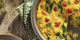Spinach and Caramelized Onion Quiche