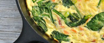 Smoked Salmon and Spinach Crustless Quiche
