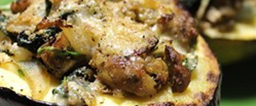 Spicy Chicken Stew in a Squash