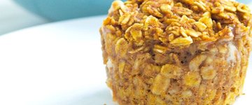 Pumpkin Baked Oatmeal Muffin Cups - Dairy Free