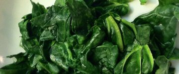 Steamed Spinach