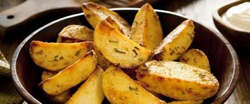 Baked Potato Wedges  ( Copy )