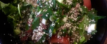 Kale and Hemp Seed "Tabouleh" Salad