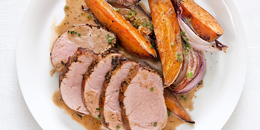 Pork Medallions with Sweet Potatoes 