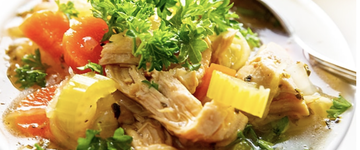 keto Chicken noodle soup