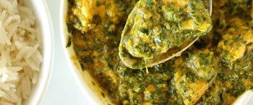 Chicken Saag (Chicken and Spinach Curry)