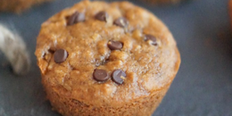 Banana Peanut Butter Chocolate Muffins