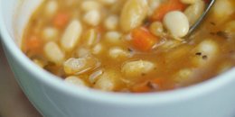Easy Greek Bean Soup (Fasolada)