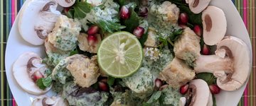 Rawsome Fungi Salad