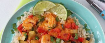 Thai Red Shrimp Curry