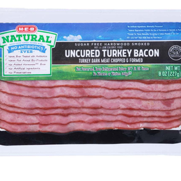 H‑E‑B Natural Uncured Turkey Bacon