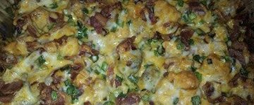Loaded Potato & Chicken Casserole 