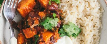 Sweet Potato &amp; Kale Chilli