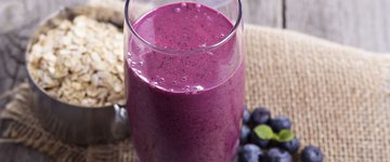 Blueberry Oatmeal Smoothie
