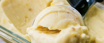 Dairy-Free Peach Pina Colada Ice Cream