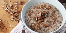 Oatmeal Chia Breakfast Protein Pudding & Cinnamon