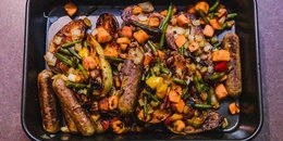 Low-Carb Sausage and Veggie Sheet Pan Dinner