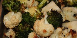 Roasted Cauliflower and Broccoli (Keto)