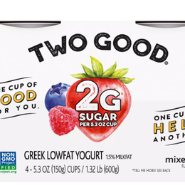 Two Good Mixed Berry Low Fat Greek Yogurt