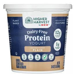 Higher Harvest by H‑E‑B Dairy Free Protein Yogurt – Unsweetened Plain
