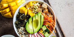 Mango Coconut Tofu Bowls