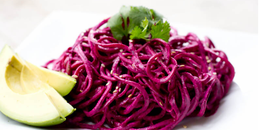 Spiralized Beet Salad with Liquid Gold Dressing