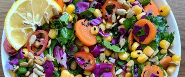 Rainbow Salad – 100% Whole Food Plant-Based