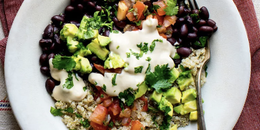Black Bean Quinoa Bowl