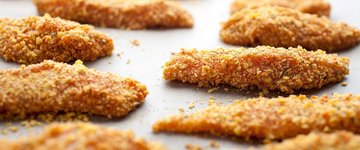 Baked Crispy Chicken Fingers